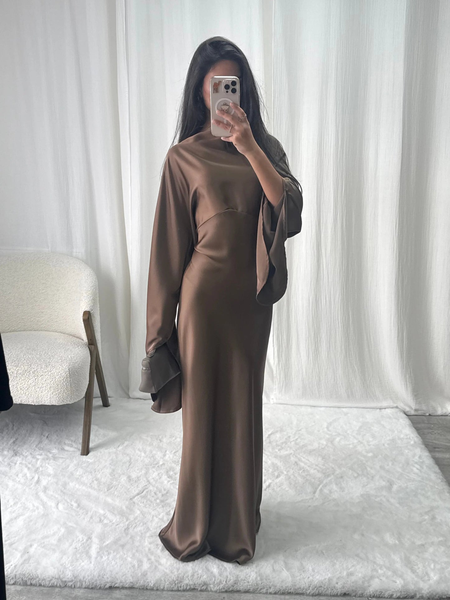 Robe Soirée en Satin Irisa Miss Chadou