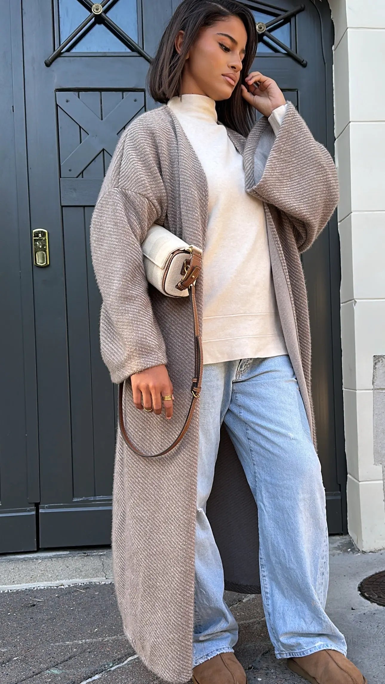 Gilet Long Oversize Safa MissChadou