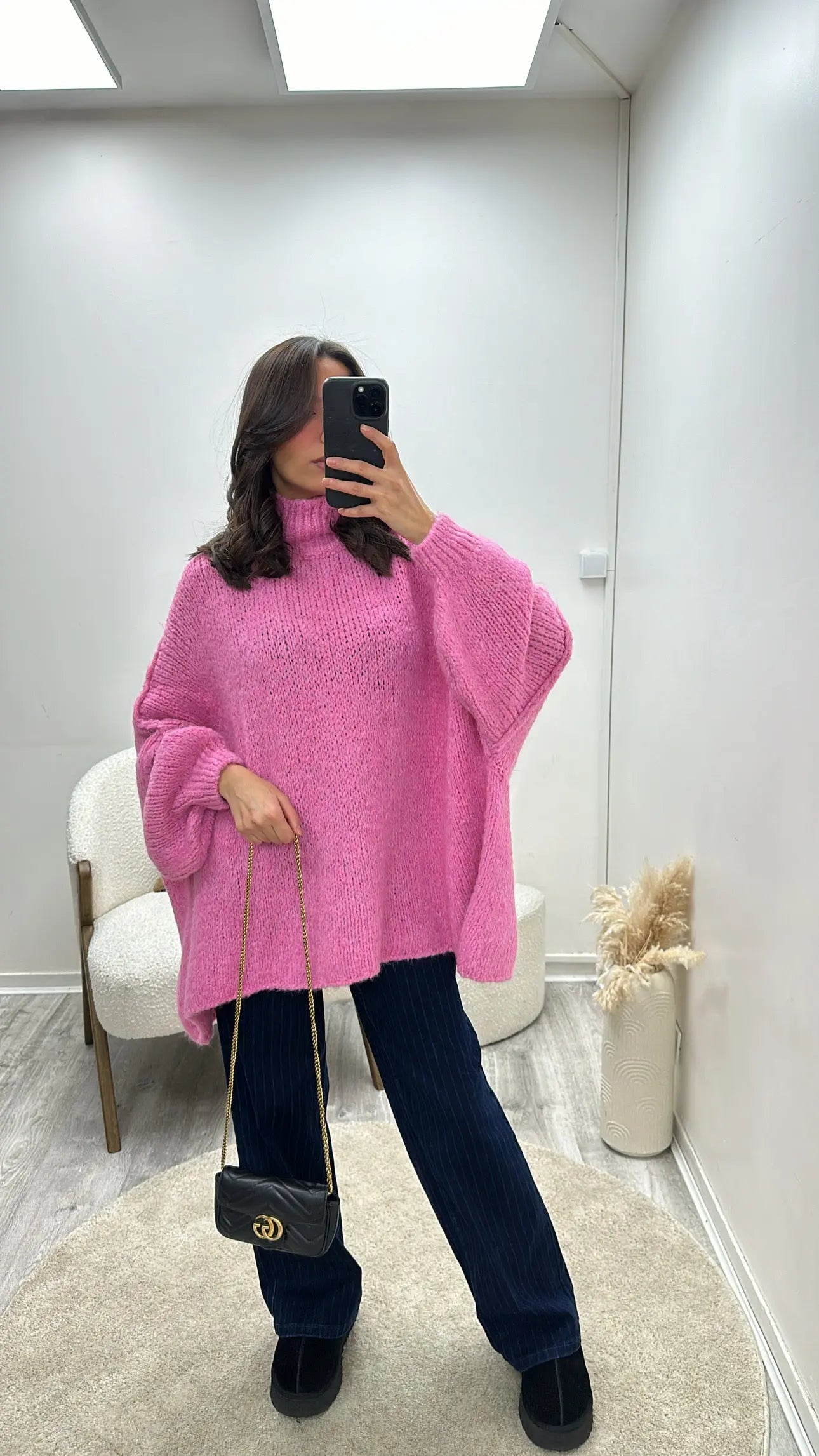 Pull Col Roulé Laine Oversize Aline MissChadou