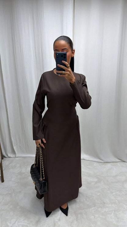 Robe Tissus Effet Blazer Miss Chadou