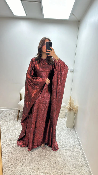 Abaya Manches Chauves-Souris Ambre Miss Chadou