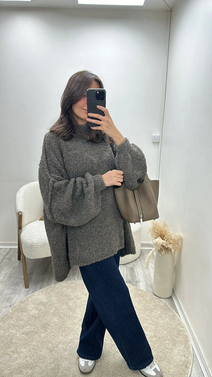 Pull Laine Oversize Camilia MissChadou