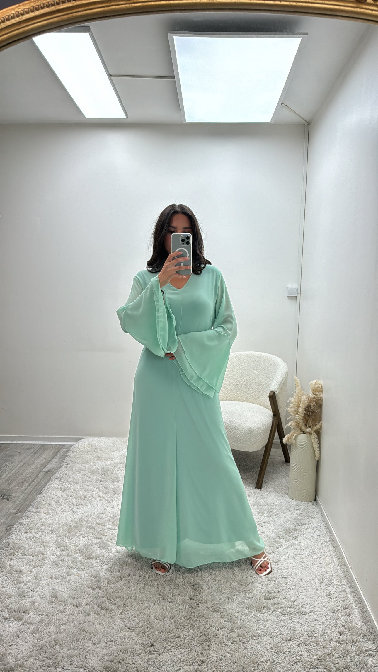 Robe Ryma Verte d’Eau