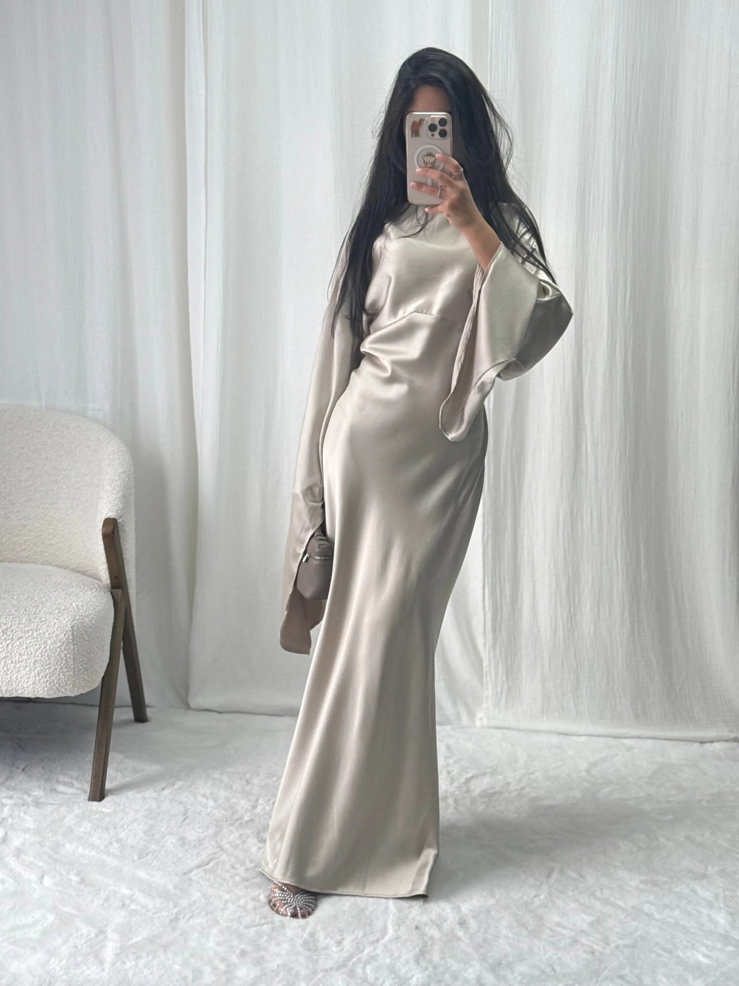 Robe Soirée en Satin Irisa Miss Chadou