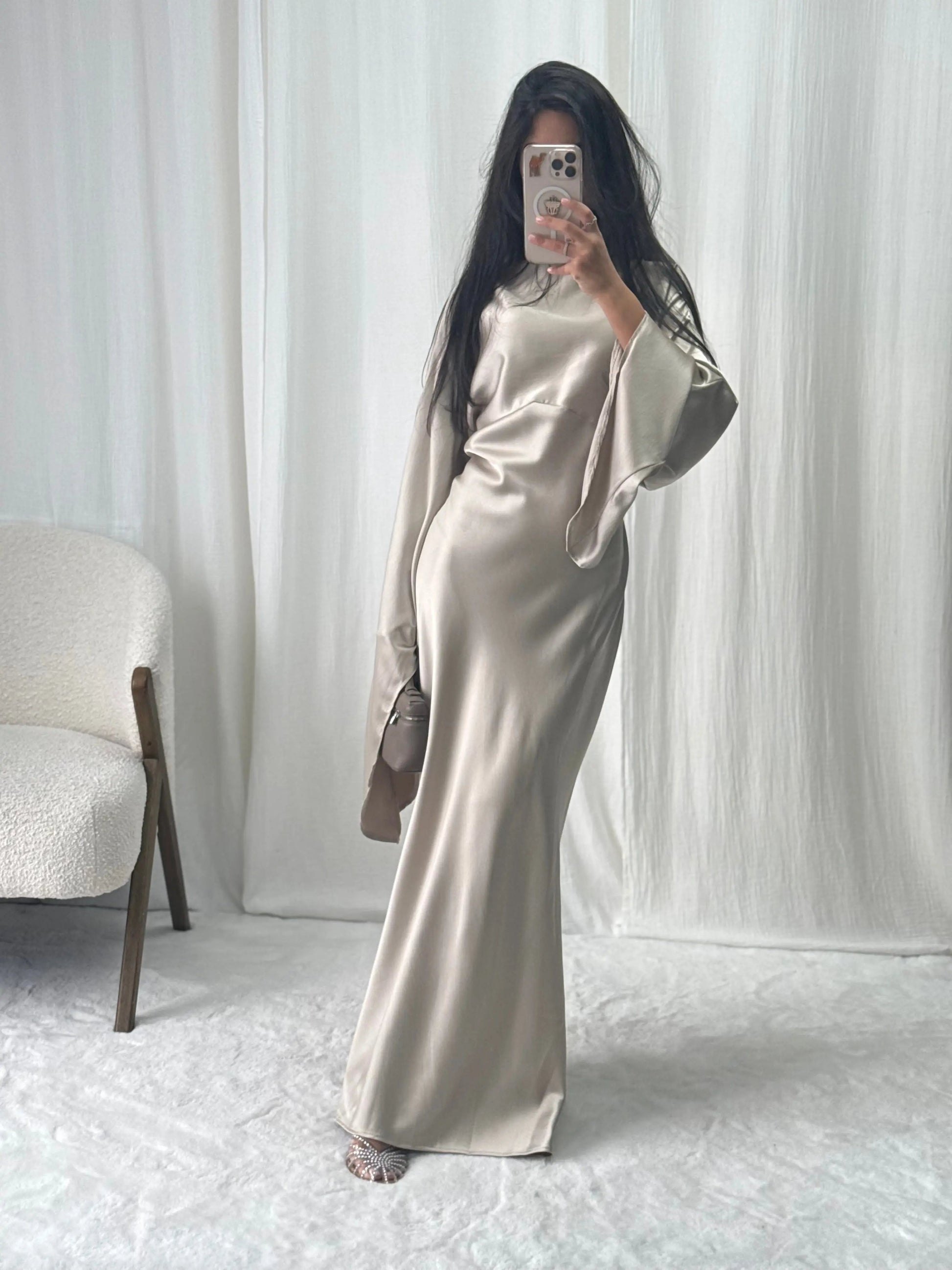 Robe Soirée en Satin Irisa Miss Chadou