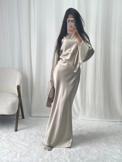 Robe Soirée en Satin Irisa Miss Chadou