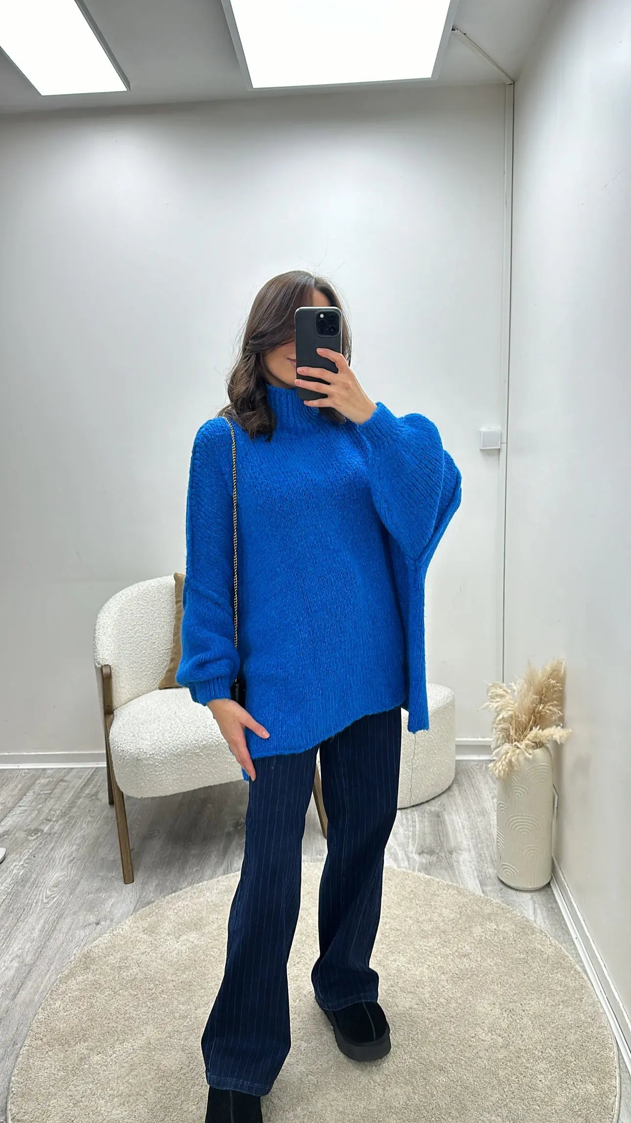 Pull Col Roulé Laine Oversize Aline MissChadou