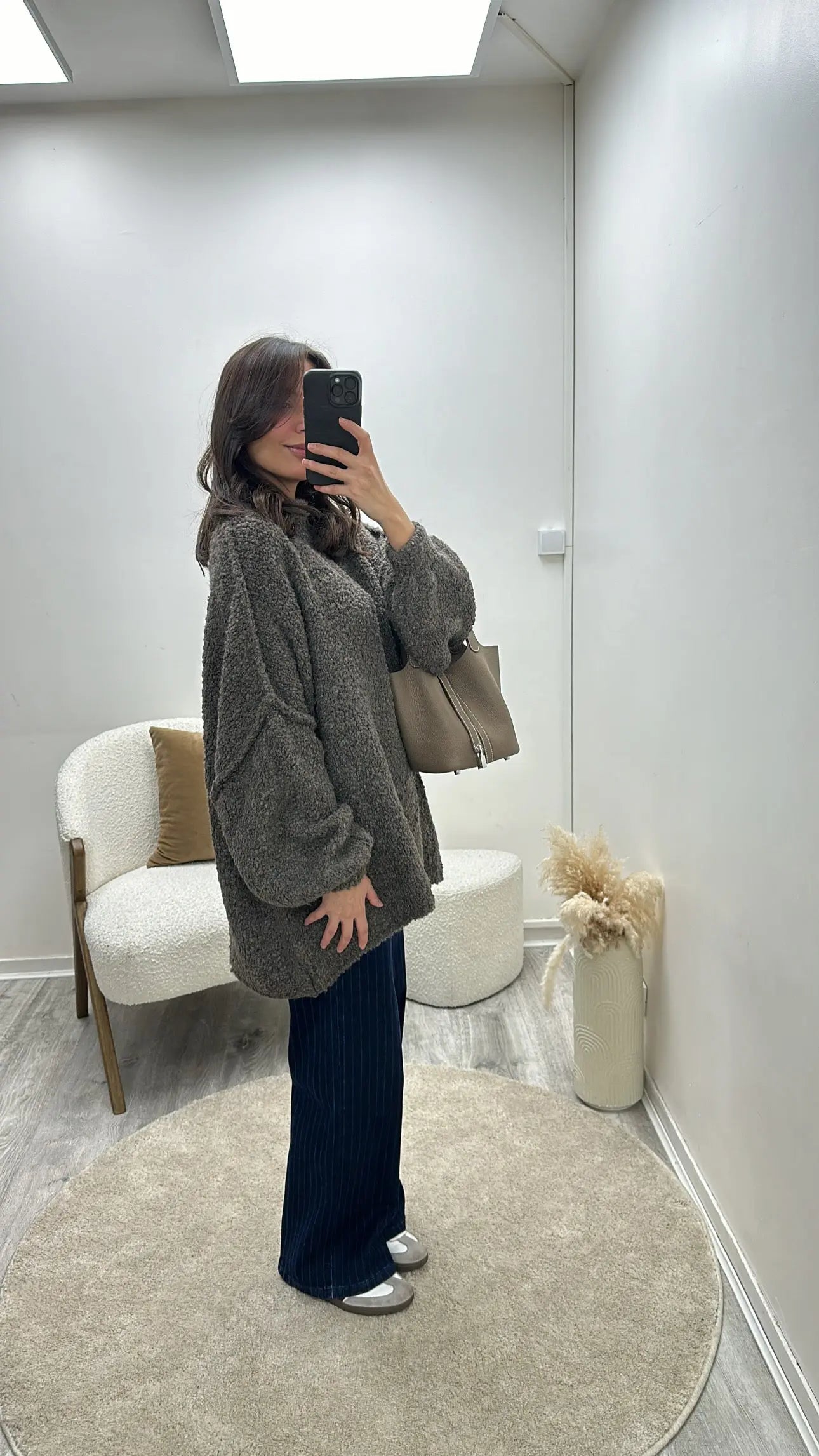 Pull Laine Oversize Camilia MissChadou