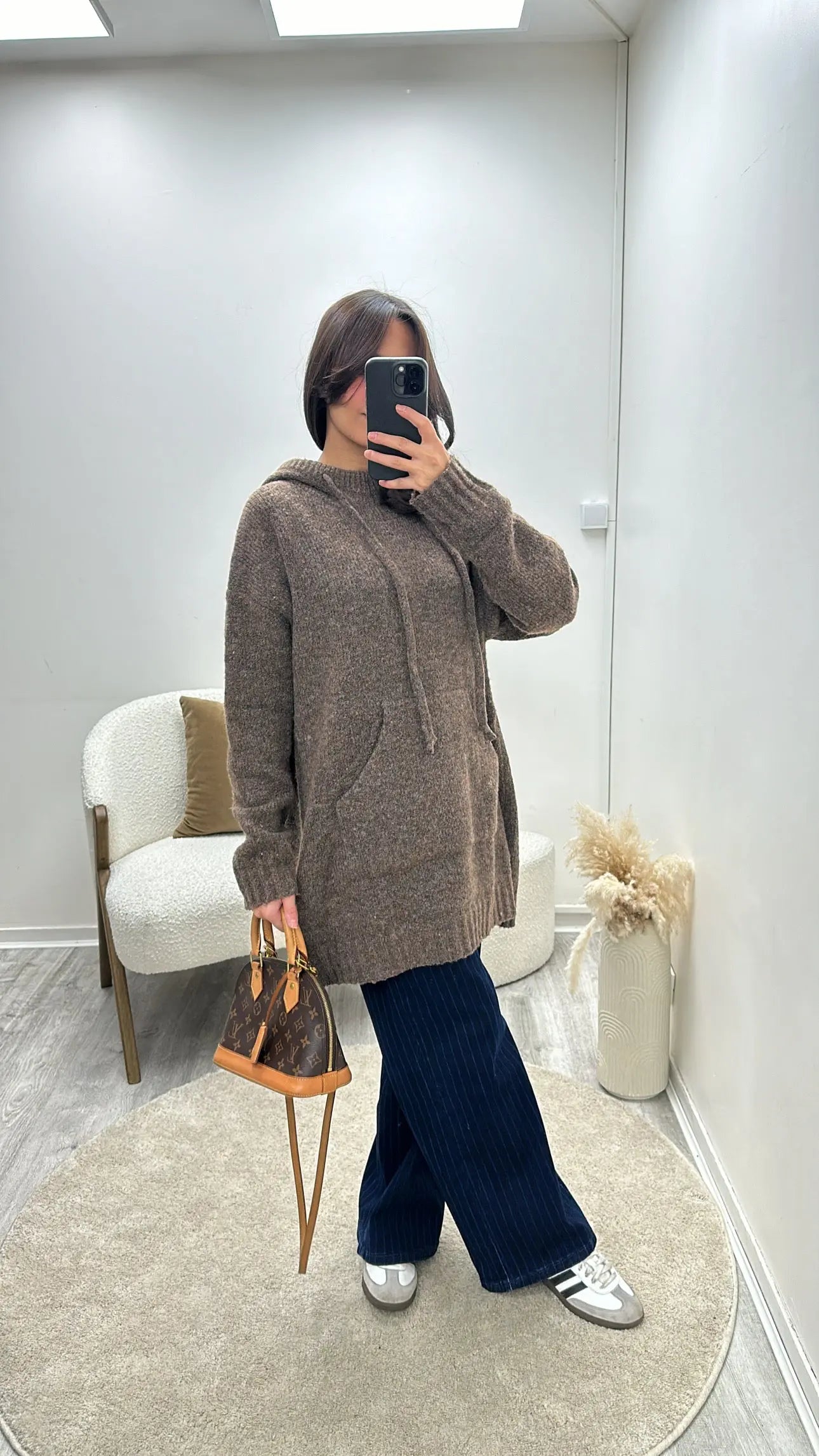 Pull à Capuche Laine Oversize Lala MissChadou