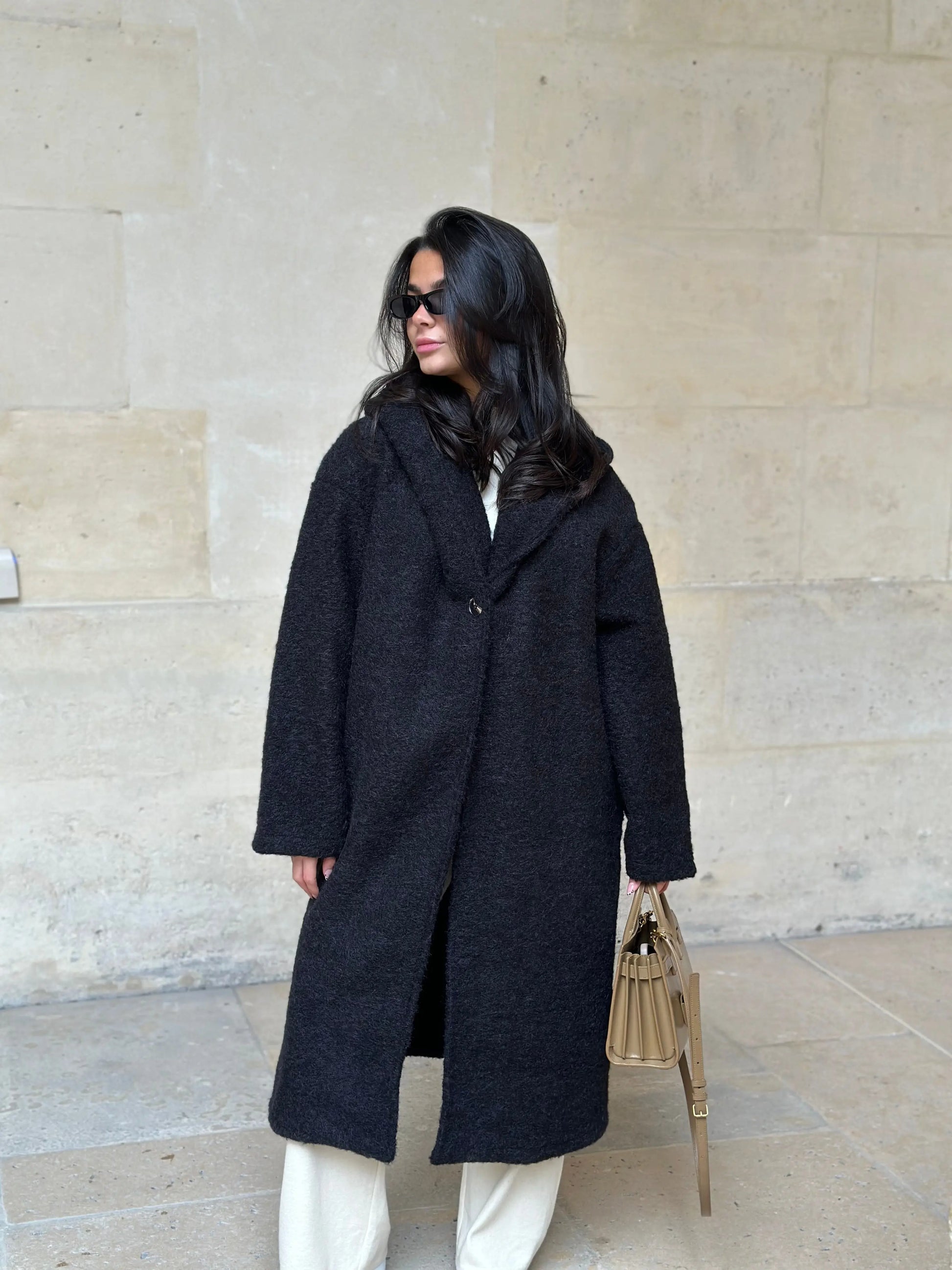 Manteau à Capuche Oversize Cassis MissChadou