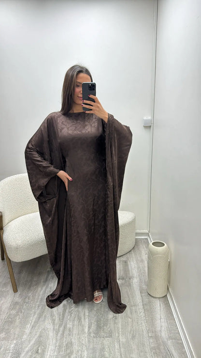 Abaya à manches chauves-souris racha Miss Chadou