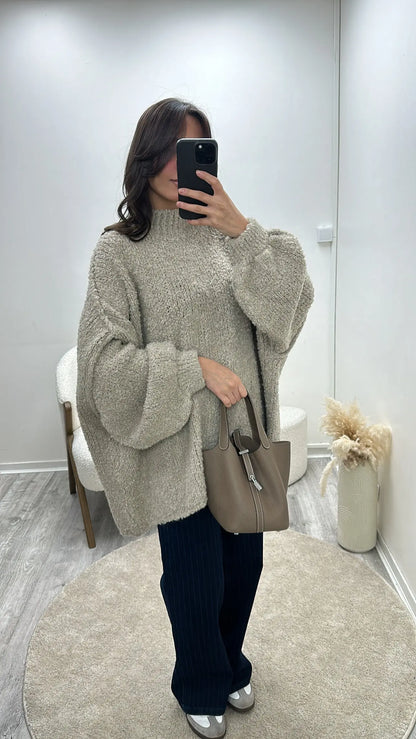 Pull Laine Oversize Camilia MissChadou