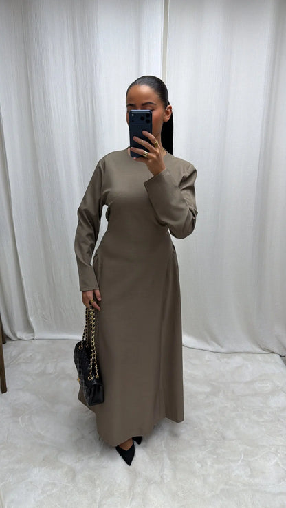 Robe Tissus Effet Blazer Miss Chadou