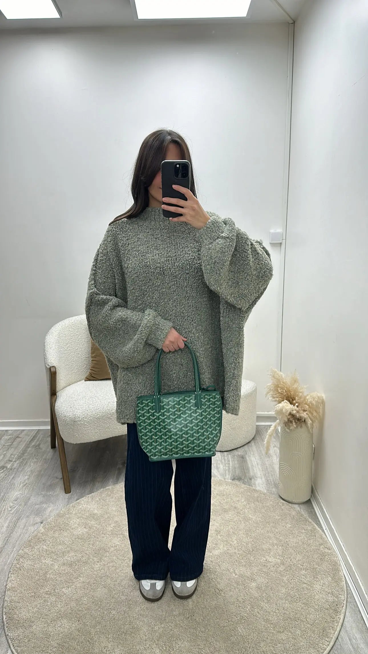 Pull Laine Oversize Camilia MissChadou