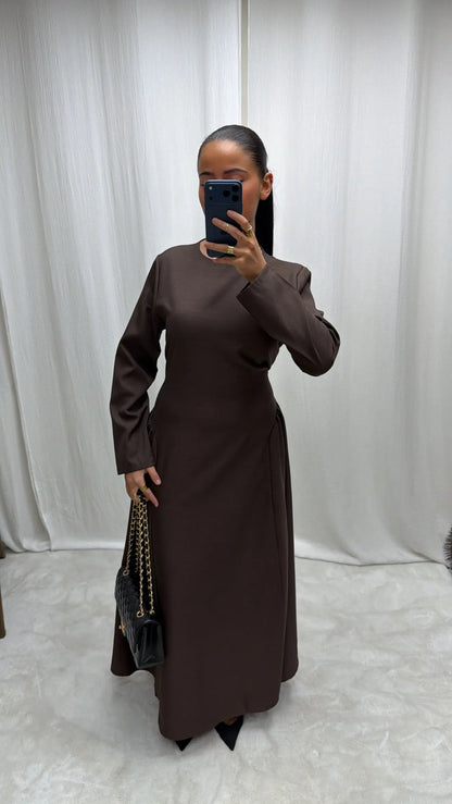 Robe Tissus Effet Blazer Miss Chadou