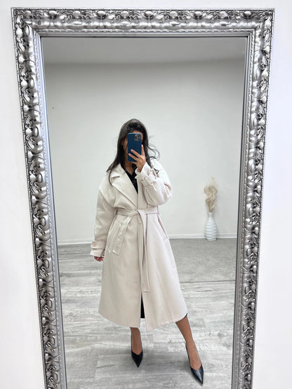 Manteau Oversize Jinna Beige MissChadou