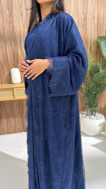 Kimono Reema Bleu Roi – Nidah Coréen Premium