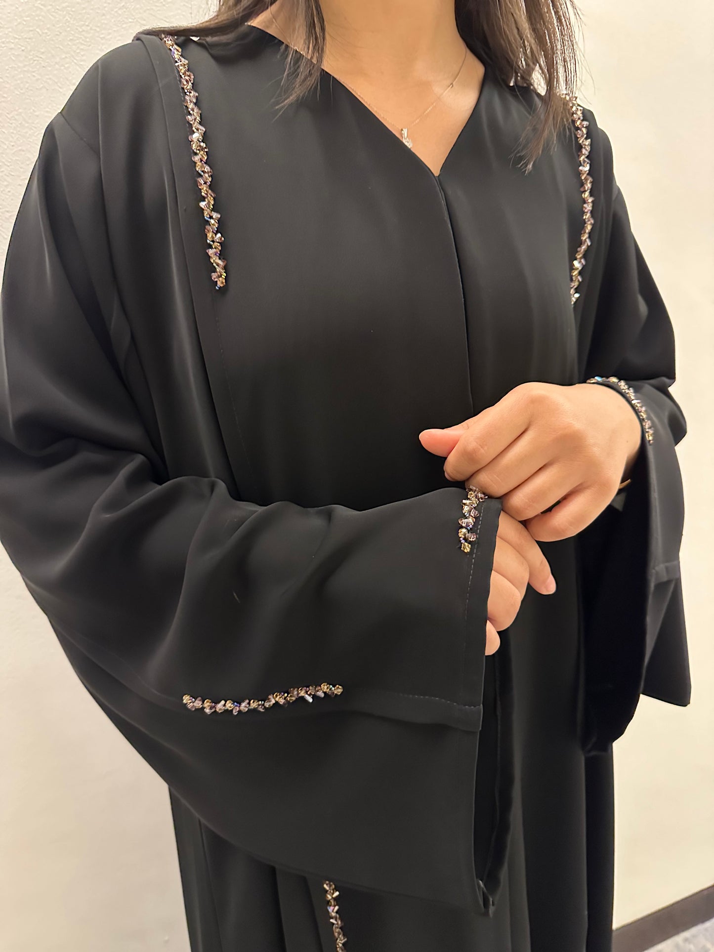 Abaya Dubai Nimat Black Gold