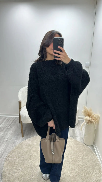 Pull Laine Oversize Camilia MissChadou