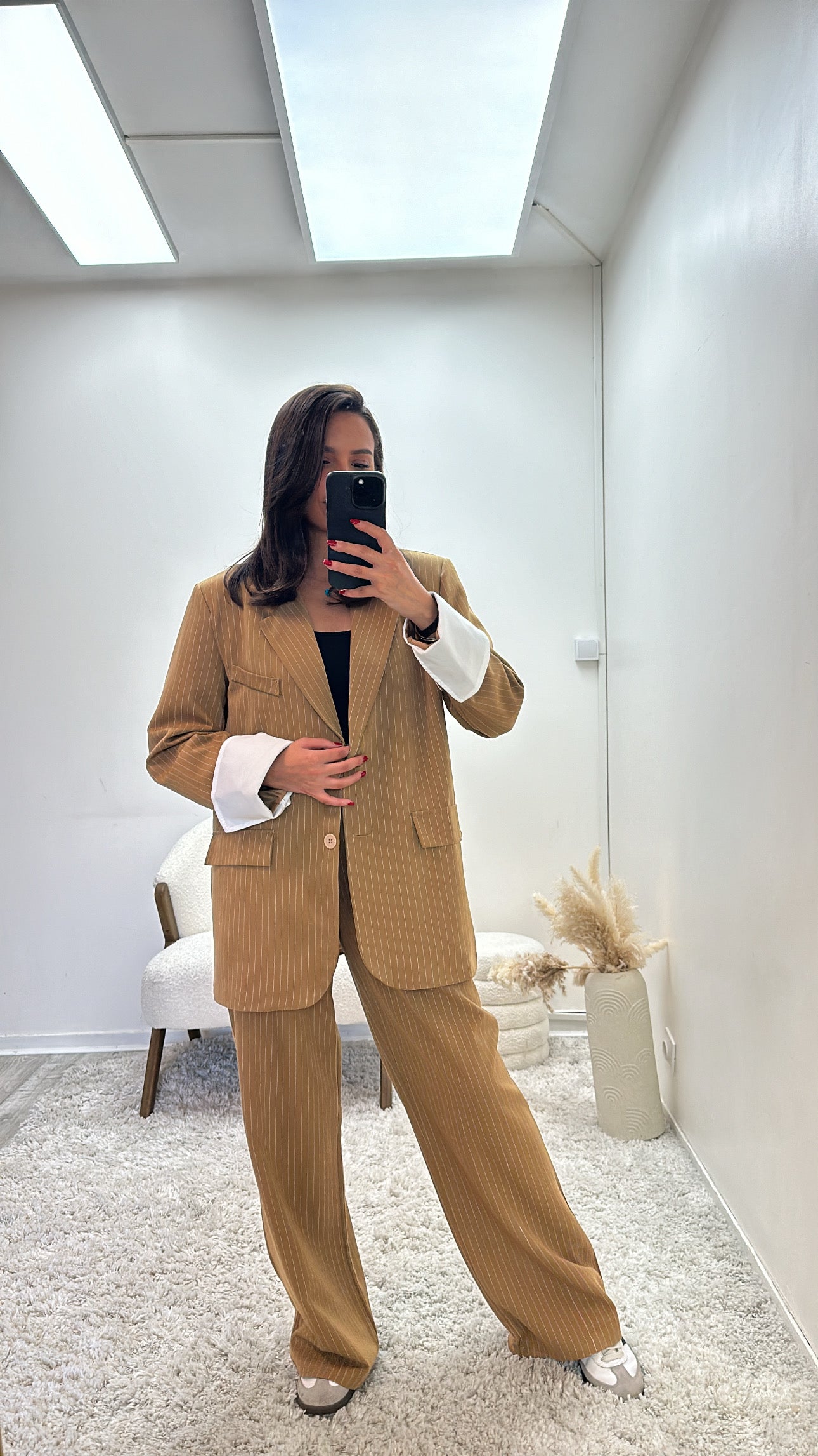 Ensemble Blazer Pantalon à Rayures Jiji