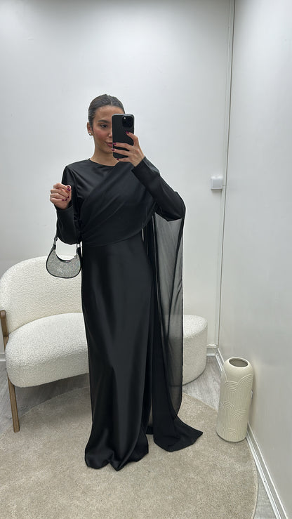 Robe Soirée en Satin à Cape Hind