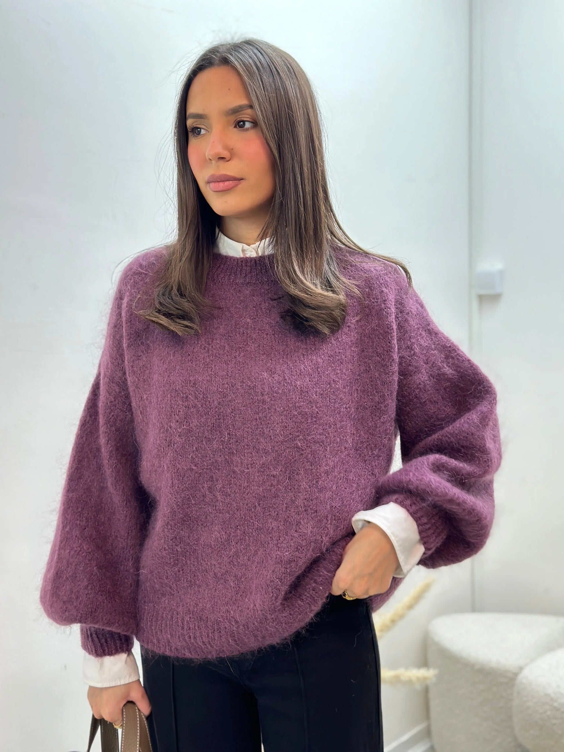 Pull Mohair Oversize Agnés MissChadou