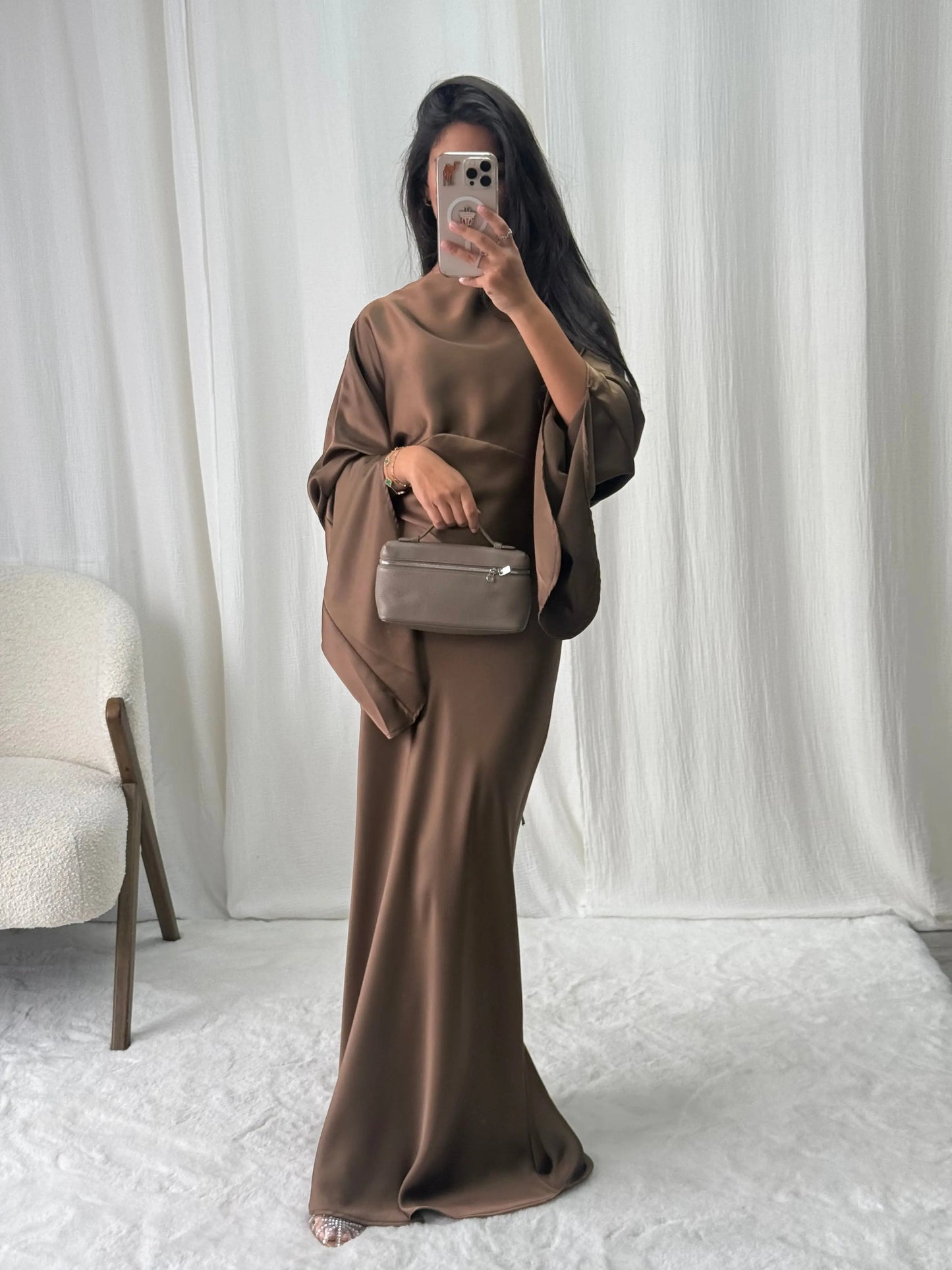 Robe Soirée en Satin Irisa Miss Chadou