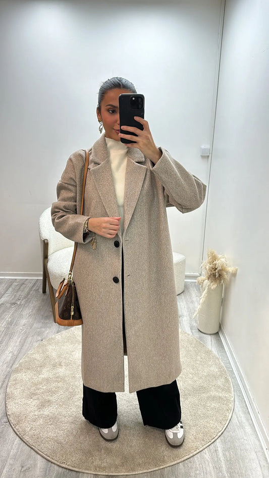 Manteau Minimaliste Chana MissChadou