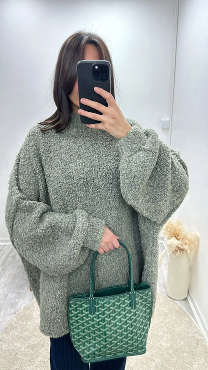 Pull Laine Oversize Camilia MissChadou