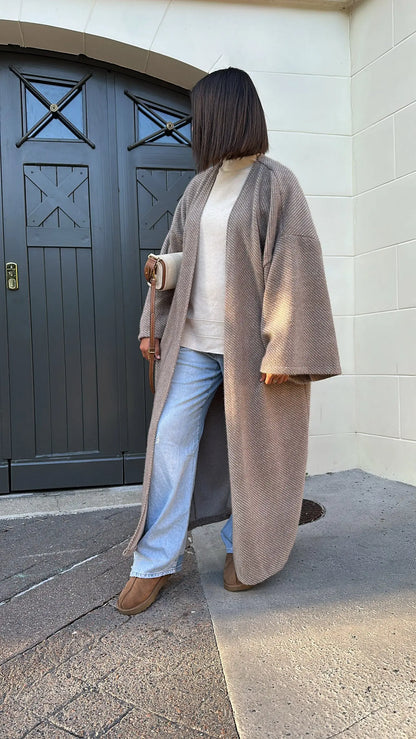 Gilet Long Oversize Safa MissChadou