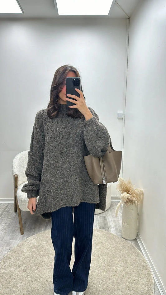 Pull Laine Oversize Camilia MissChadou