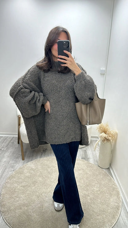 Pull Laine Oversize Camilia MissChadou