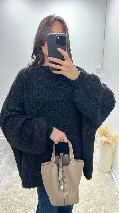 Pull Laine Oversize Camilia MissChadou