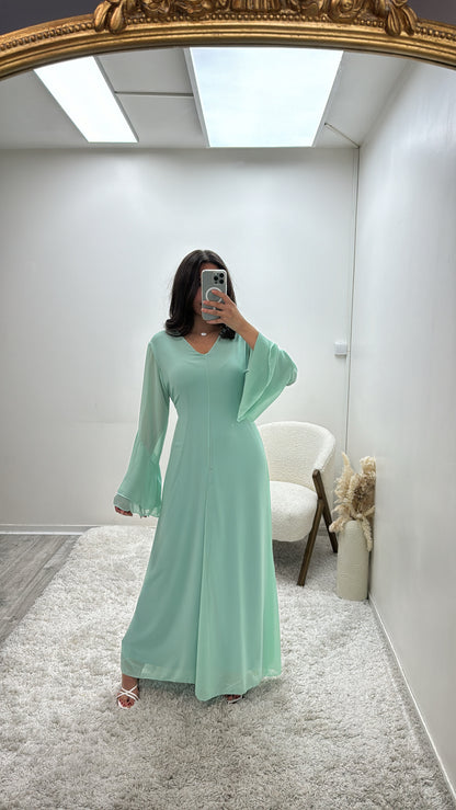 Robe Ryma Verte d’Eau