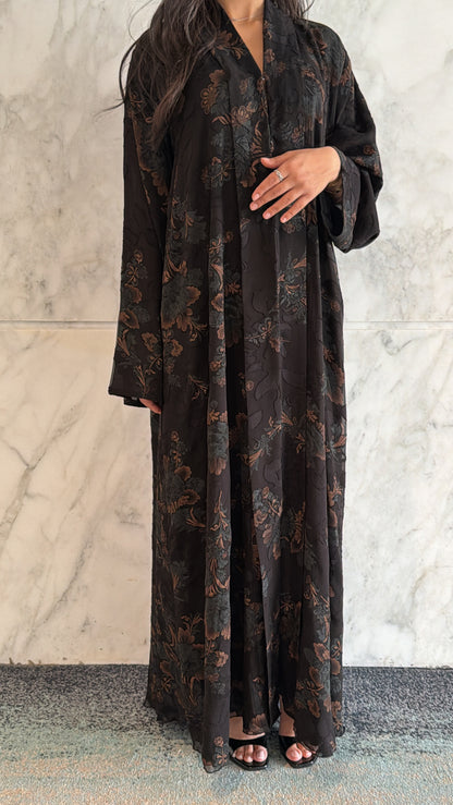 Abaya Dubai Collection Prestige Medinilla Transparente