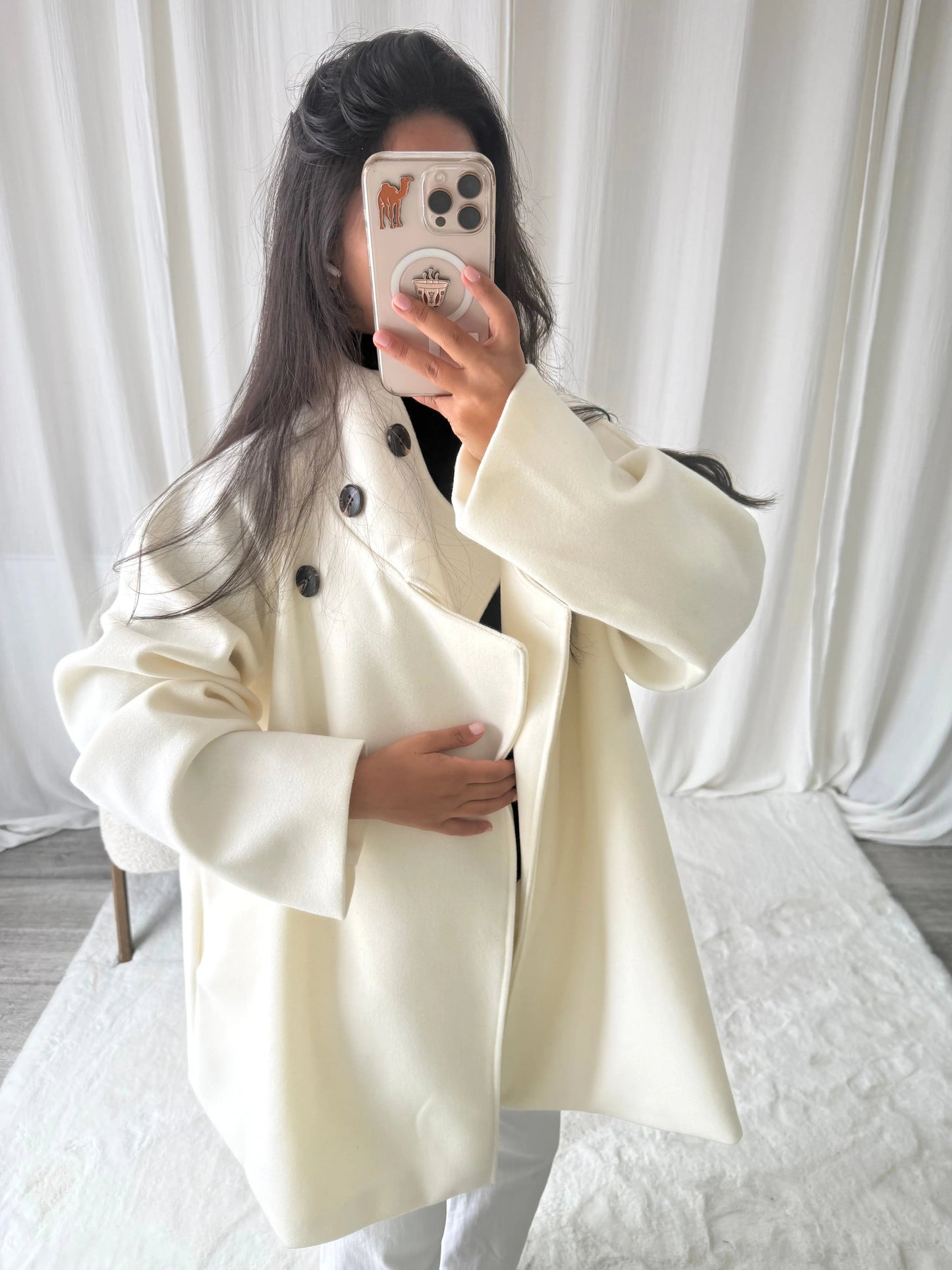 Manteau Cape Court Lyna MissChadou