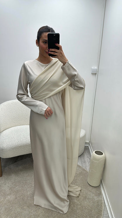 Robe Soirée en Satin à Cape Hind