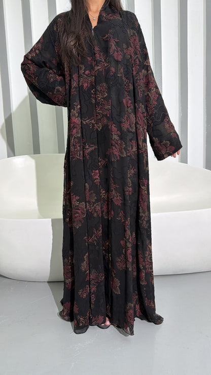 Abaya Dubai Collection Prestige Medinilla Transparente
