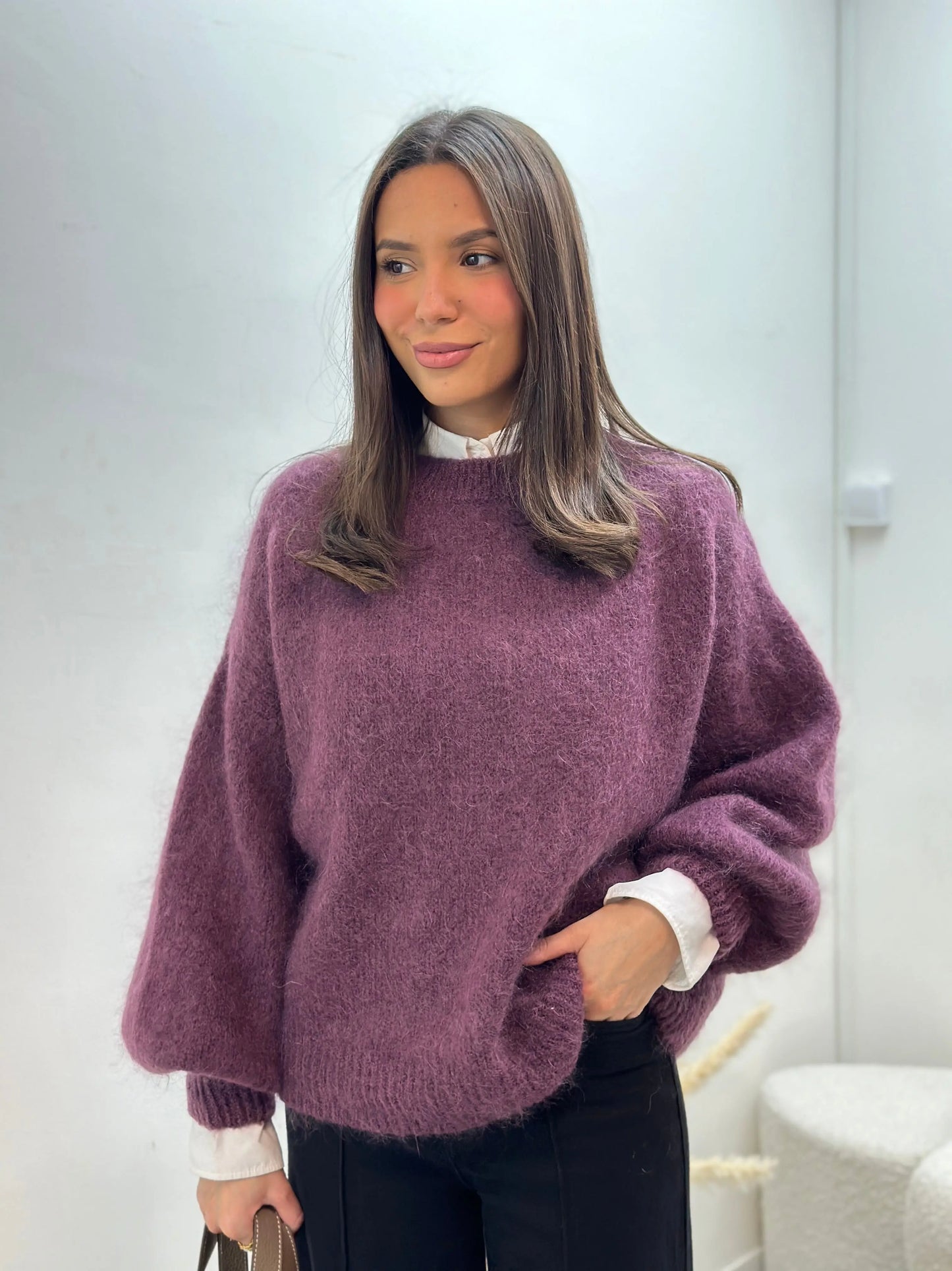 Pull Mohair Oversize Agnés MissChadou