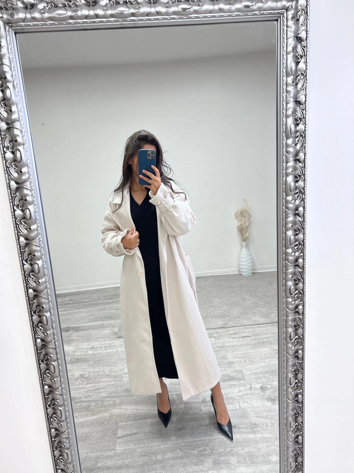 Manteau Oversize Jinna Beige MissChadou