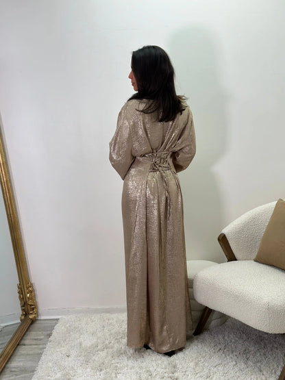 Robe Longue Or Alya