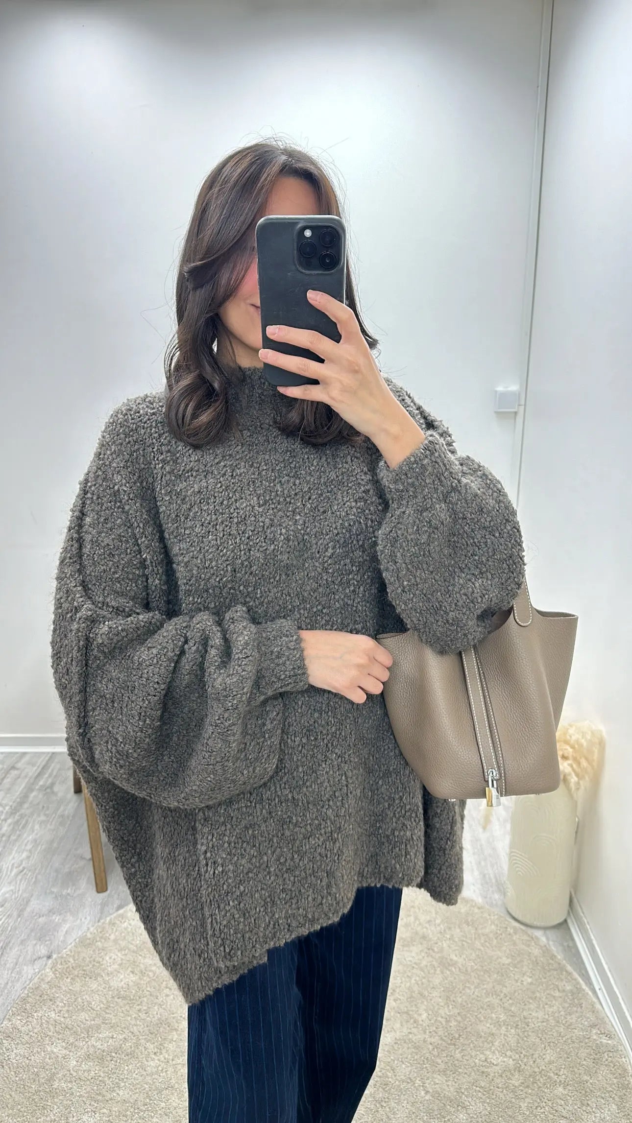 Pull Laine Oversize Camilia MissChadou