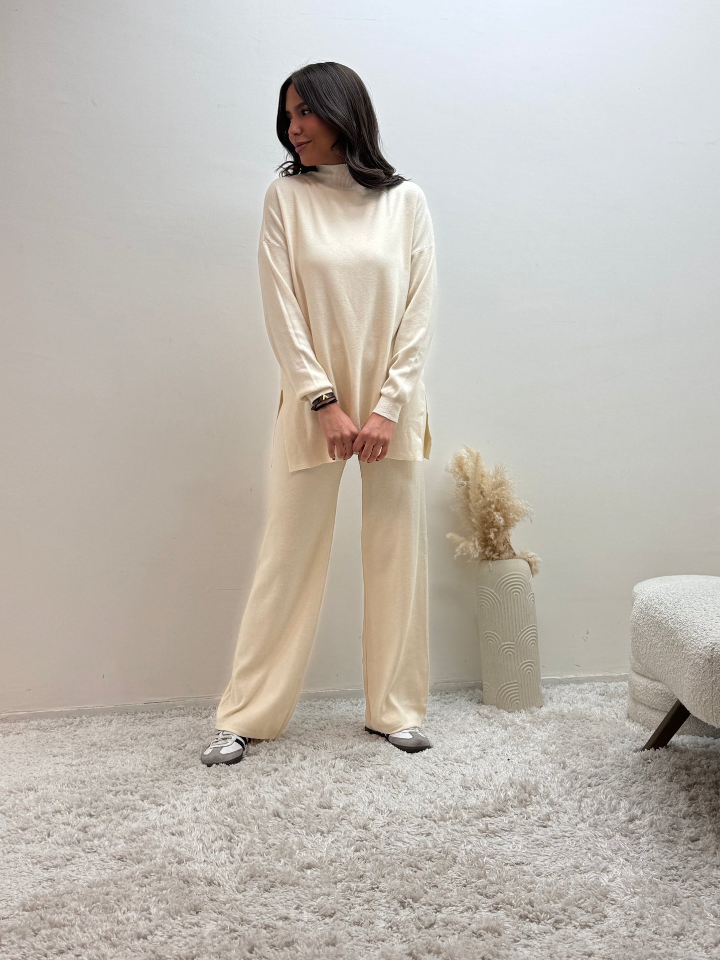 Ensemble Pull Pantalon Côtelé Kallia