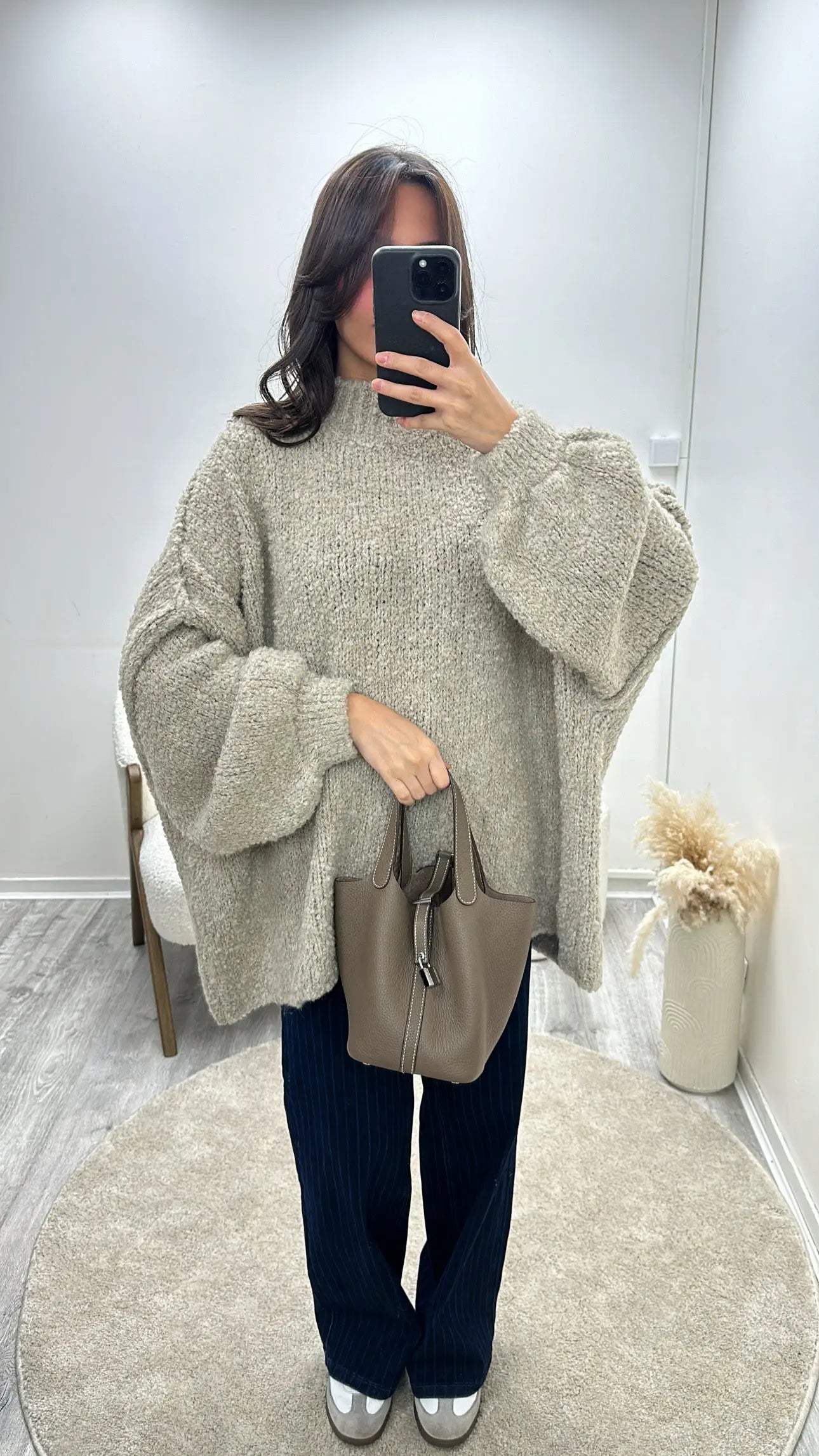 Pull Laine Oversize Camilia MissChadou