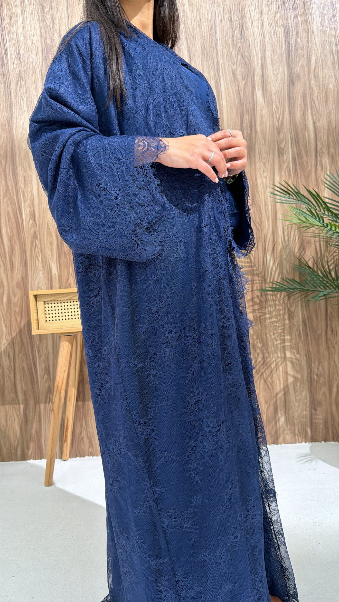 Kimono Reema Bleu Roi – Nidah Coréen Premium