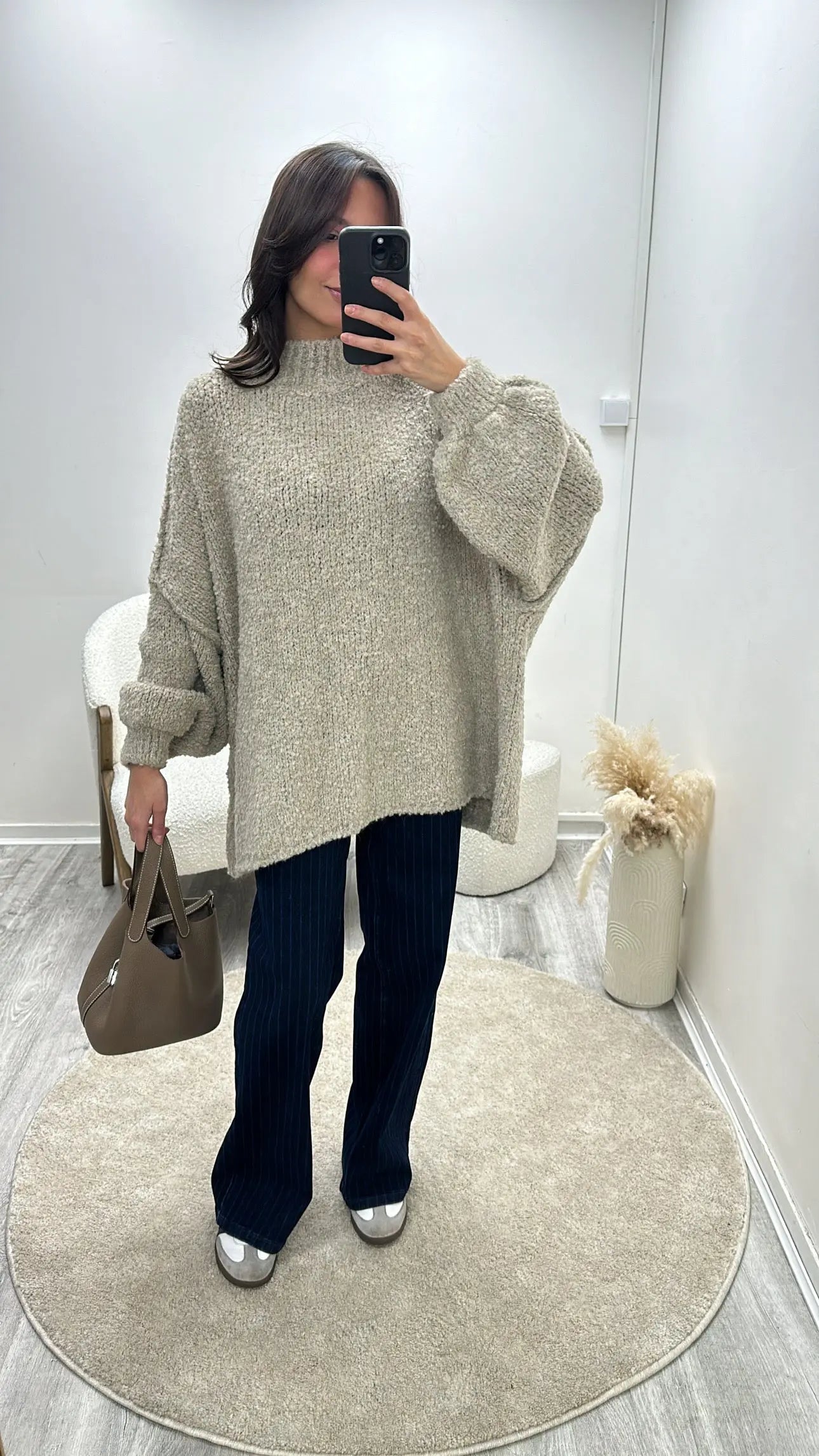 Pull Laine Oversize Camilia MissChadou