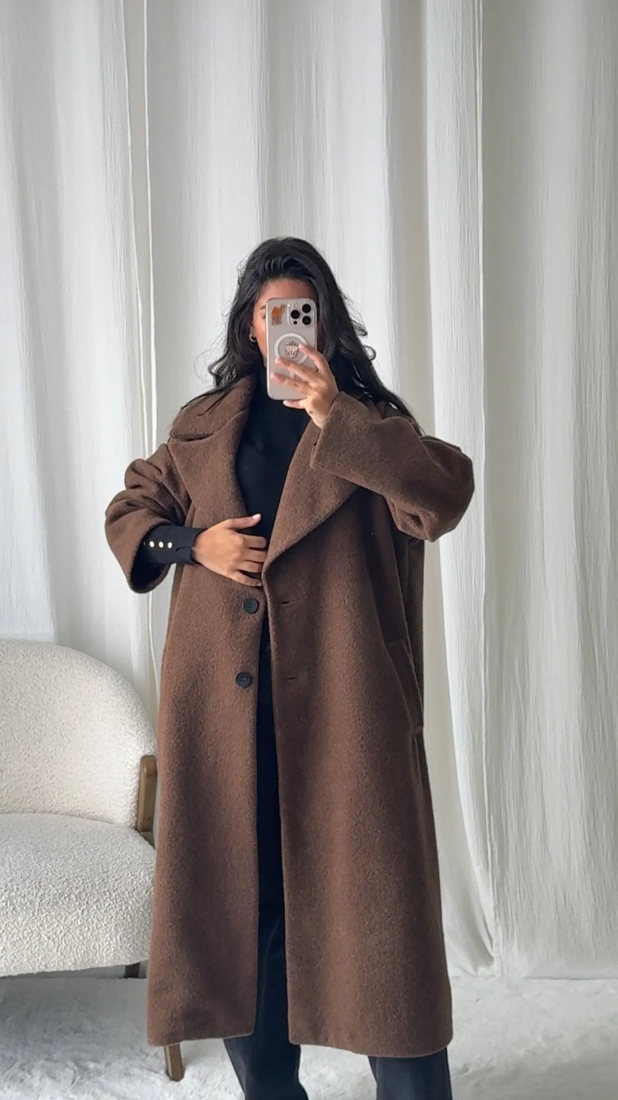 Manteau Oversize Alma MissChadou