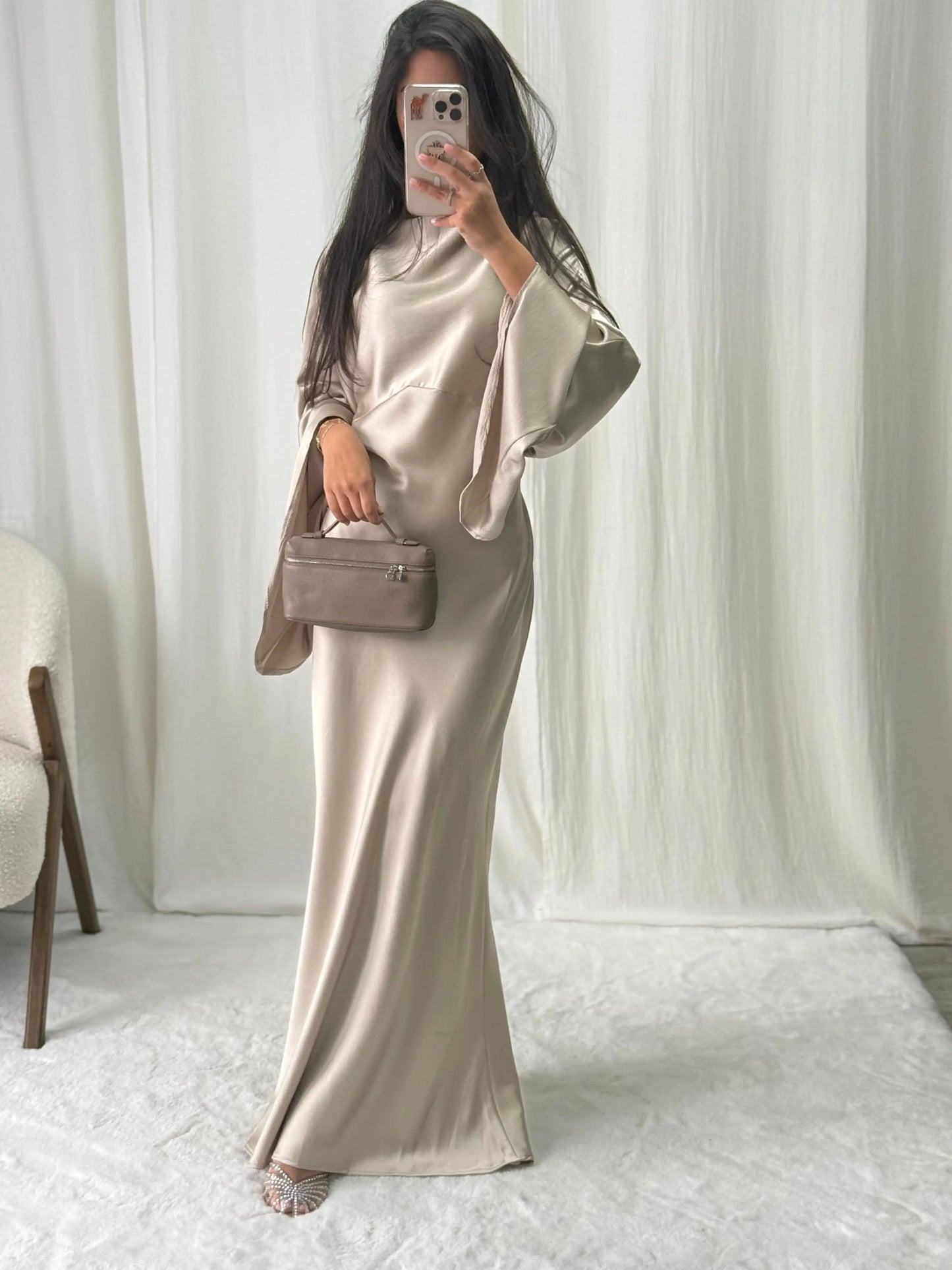 Robe Soirée en Satin Irisa Miss Chadou