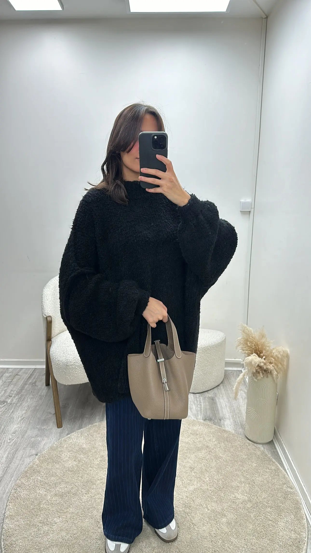 Pull Laine Oversize Camilia MissChadou