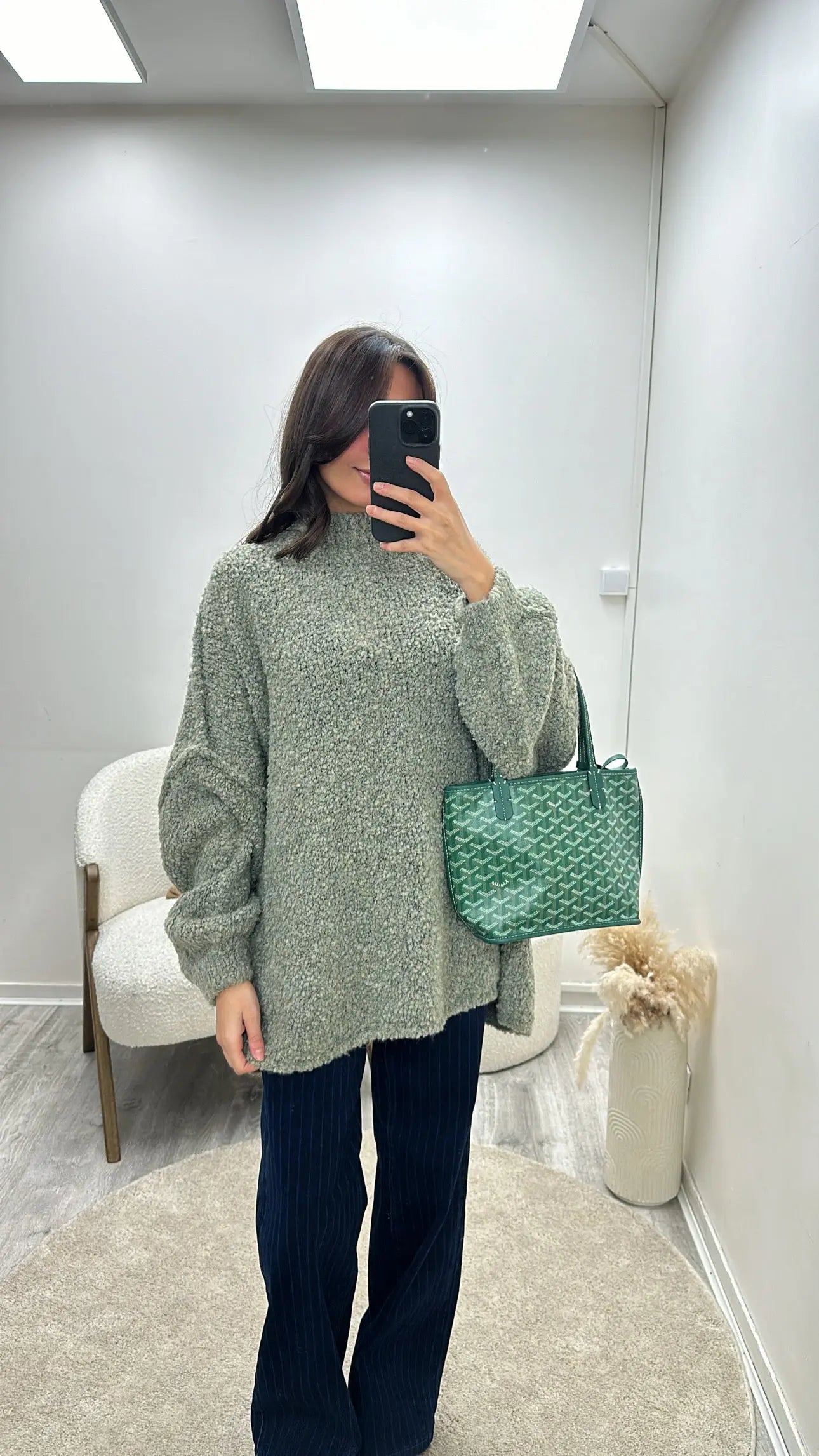 Pull Laine Oversize Camilia MissChadou